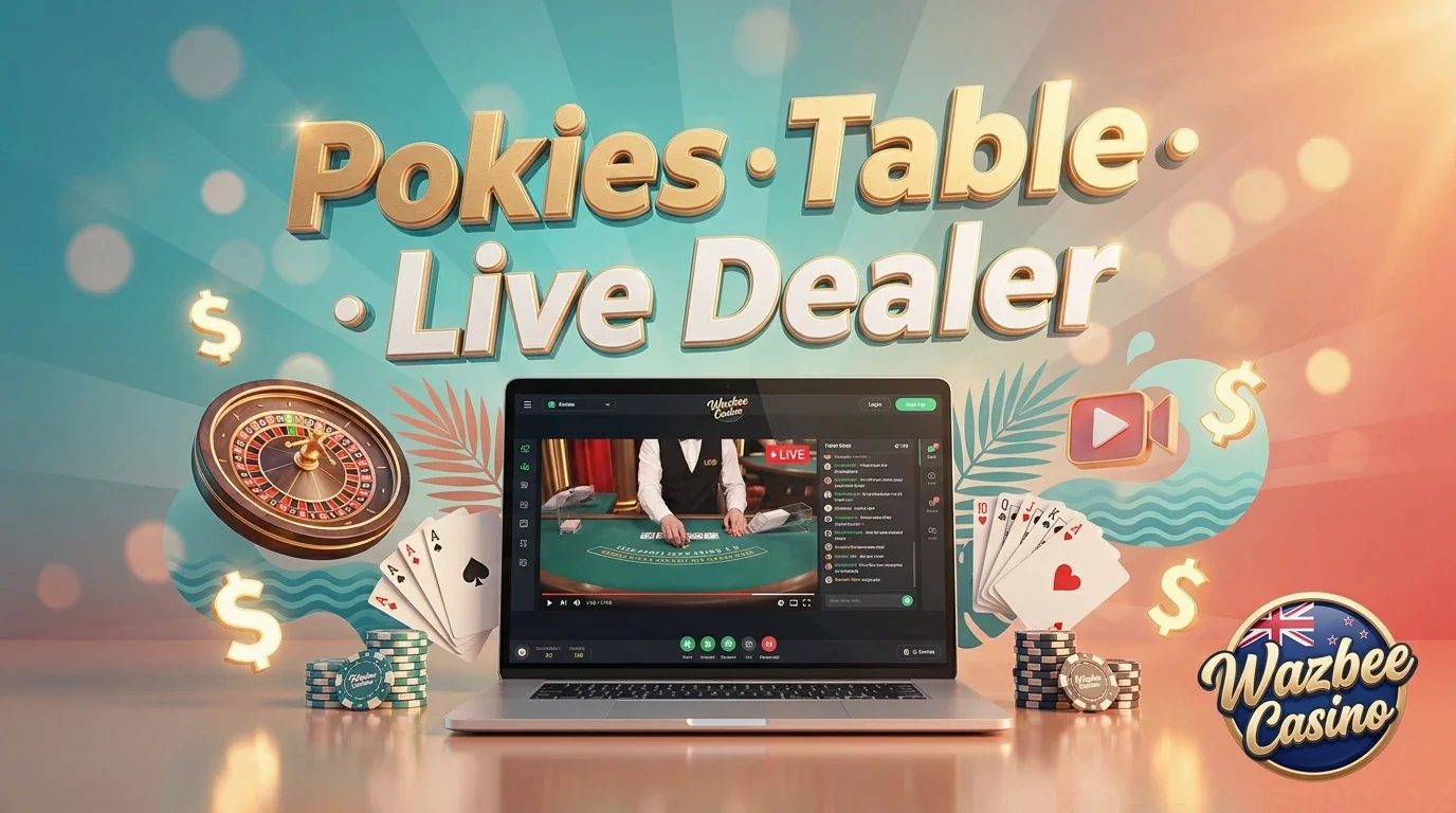 Pokies · Table· Live Dealer
